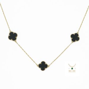 گردنبد ونکلیف طلا