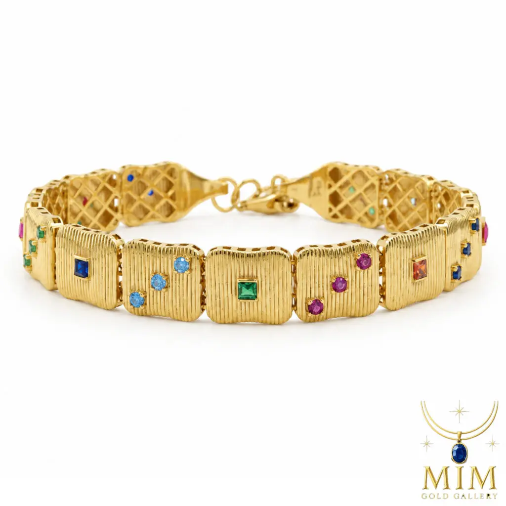 multi-color-gemstone-bracelet